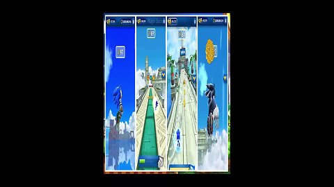 Boscage Maze Sonic VS Shadow VS Slugger Sonic VS Werhog Sonic ISonicDash #shorts #short #shortvideo