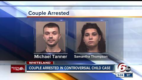 Couple accused of overdosing at truck stop with child in back seat arrested