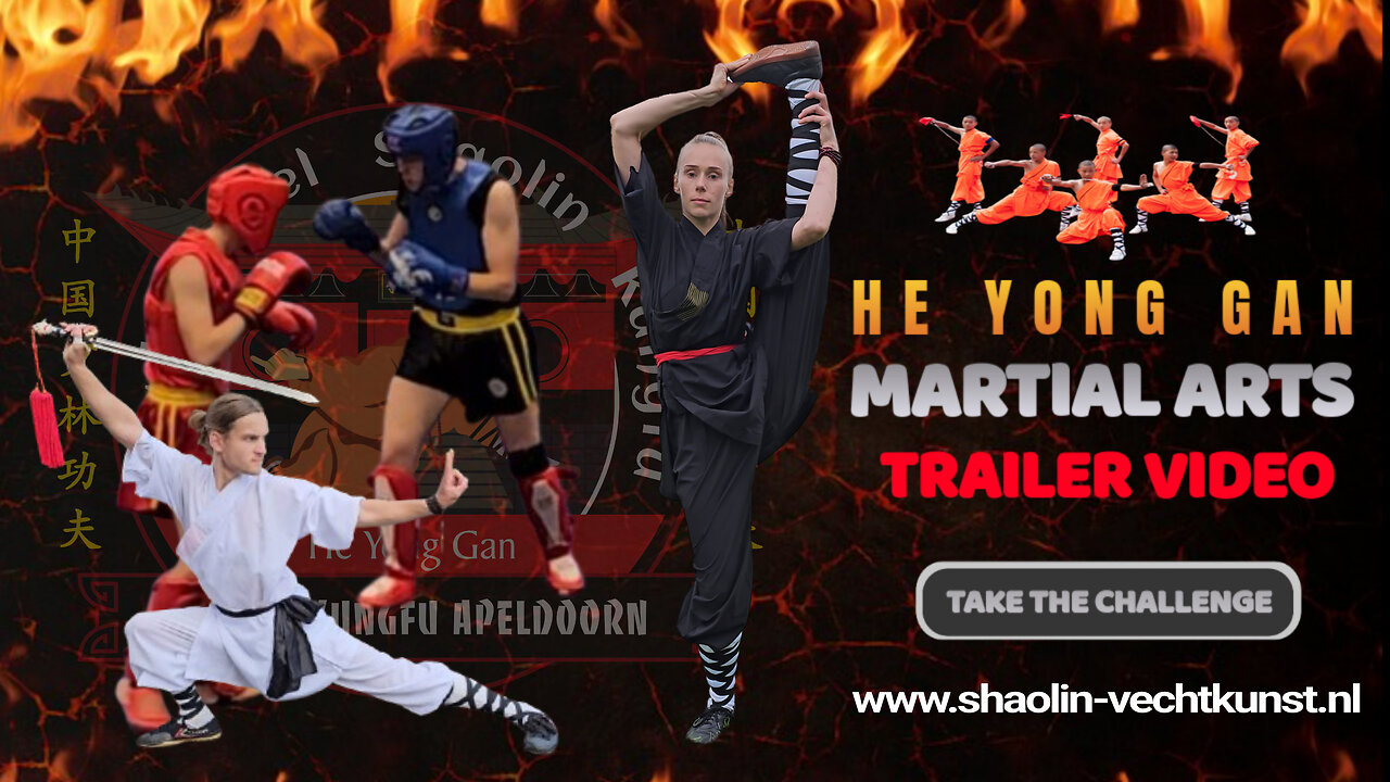 He Yong Gan Martial Arts 中國武術傳統學院 Shaolin Kungfu Apeldoorn