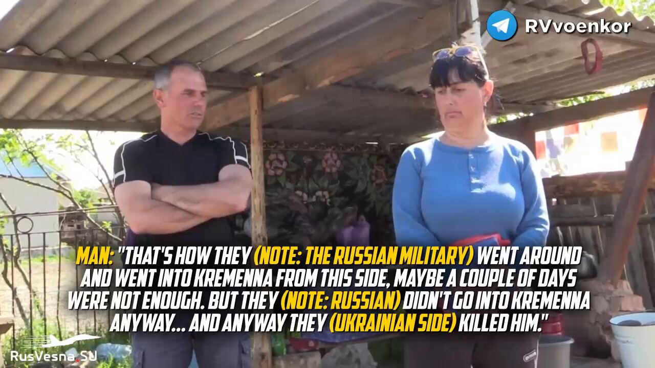 Residents of Kremennaya in LPR told reporters about the murder of the mayor by Ukrainian forces