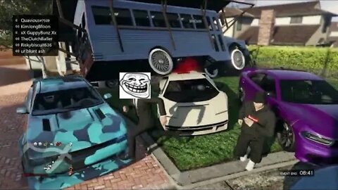 Troll vs GTA Car meets (Funny Reactions)