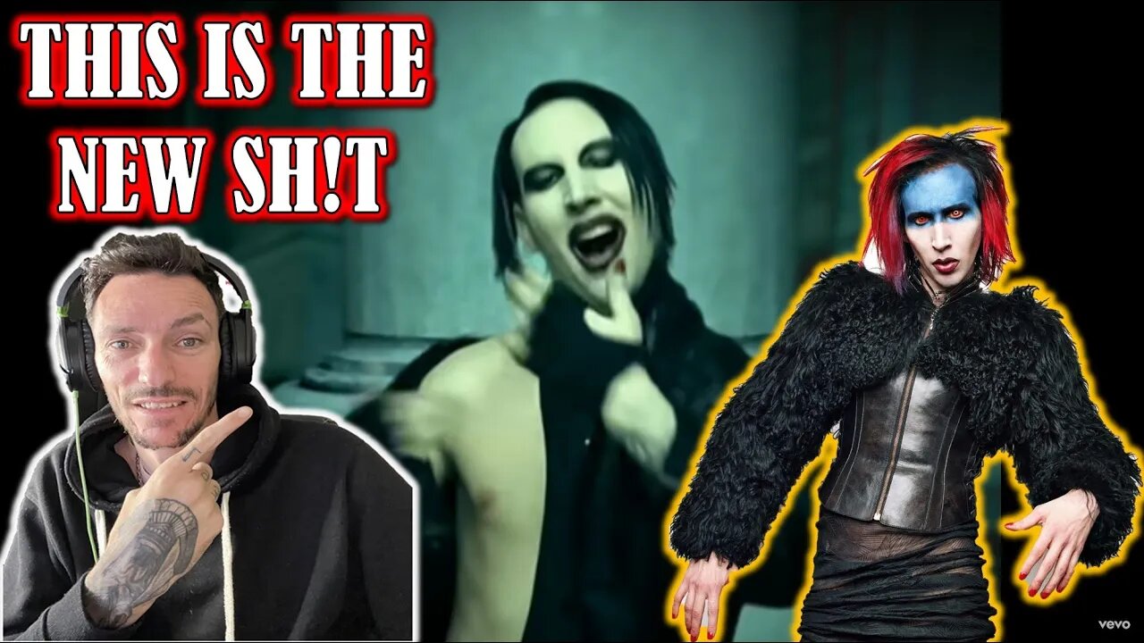 ROCK GOD!!! Marilyn Manson - This Is The New Shit (REACTION)