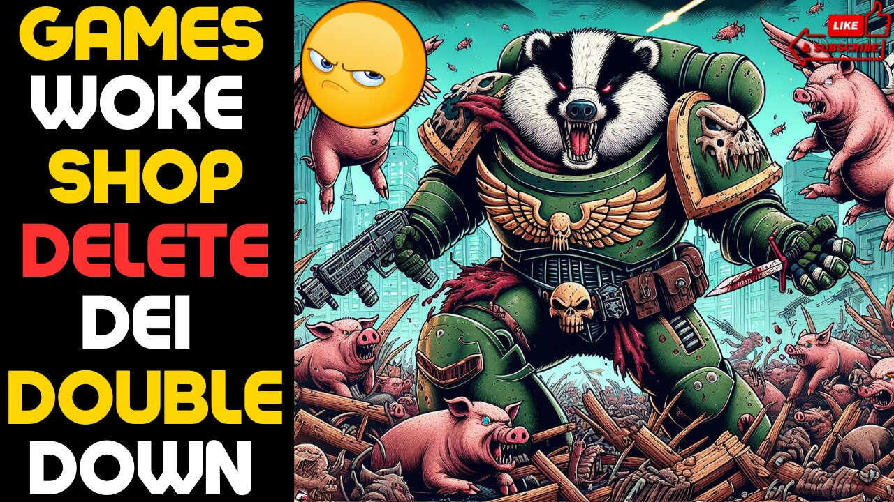 GAMES WORKSHOP Triples Down On DEI Virtue Signal Post Before DELETING IT!
