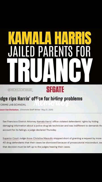 Kamala Harris being exposed