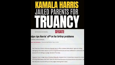 Kamala Harris being exposed