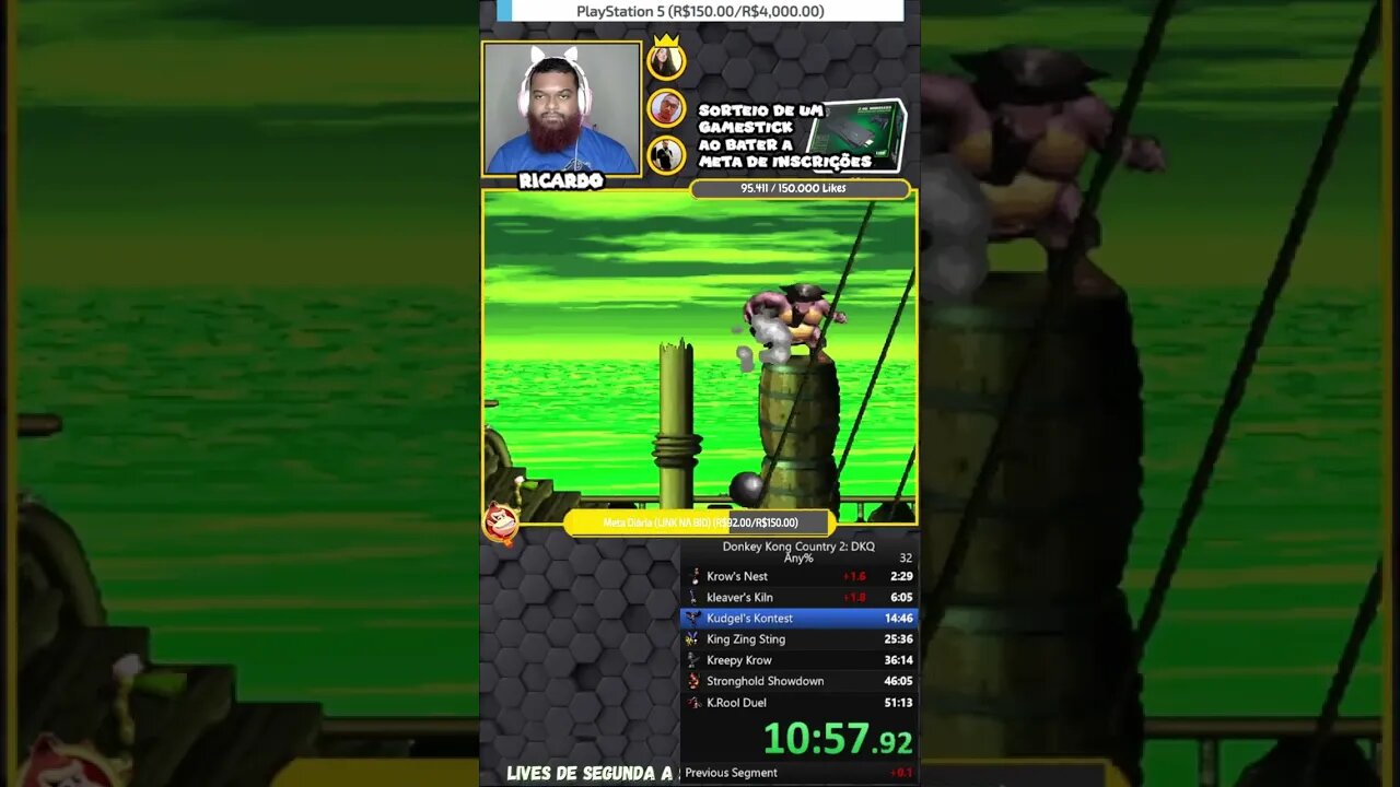 Speedrun Donkey Kong Country 2 Any% 50:41