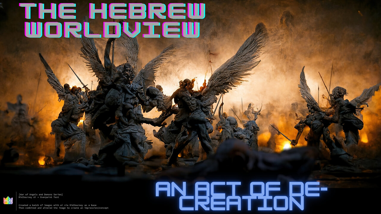 The Hebrew Worldivew, Ep 19: An Act of De-Creation