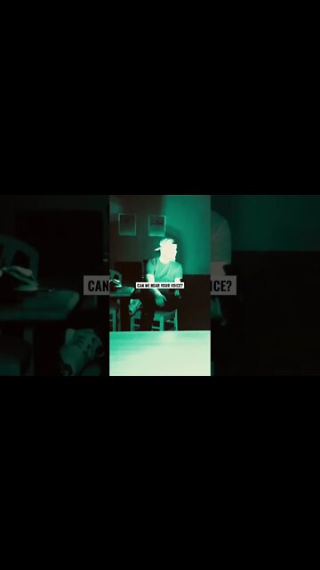 Can we hear your voice? 👀 #paranormal