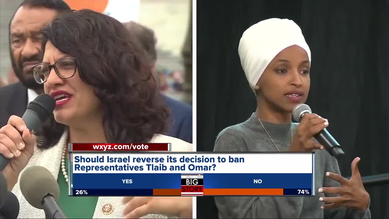 Israel bars Reps. Rashida Tlaib, Ilhan Omar from entering country