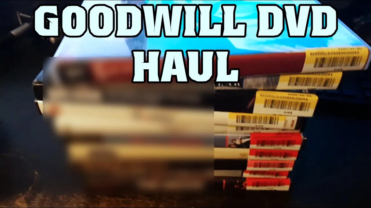 Goodwill DVD Haul | 7-9-23