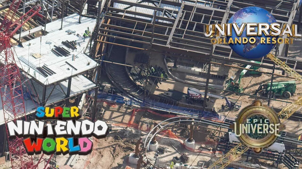 Super Nintendo World Update | Epic Universe | Universal Orlando Resort!