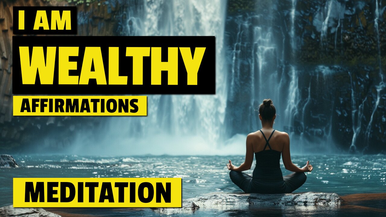 I Am Wealthy | Attract Abundance with Daily Affirmations & Singing Bowls Meditation