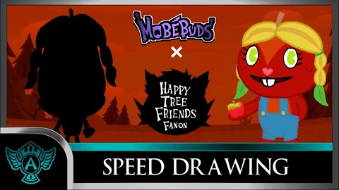 Speed Drawing: Happy Tree Friends Fanon - Applechip | Mobebuds Style