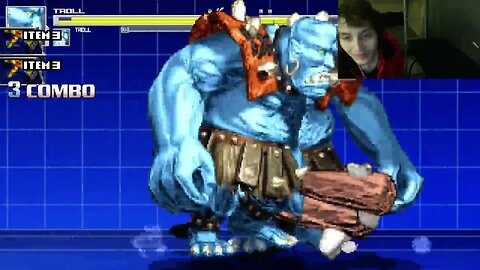 Trolls VS Batman On The Hardest Difficulty In An Epic Battle In The MUGEN Video Game With Commentary