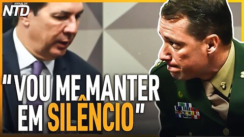 Mauro Cid vai à CPMI do 8/1, mantém silêncio; Nicarágua: polícia a serviço de Ortega