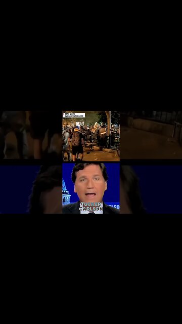 Tucker Carlson, Kamala Harris's Favorite Mob BLM At The White House