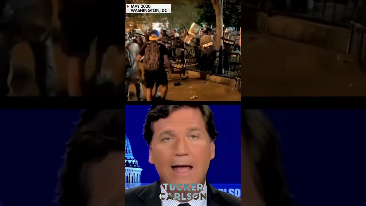 Tucker Carlson, Kamala Harris's Favorite Mob BLM At The White House
