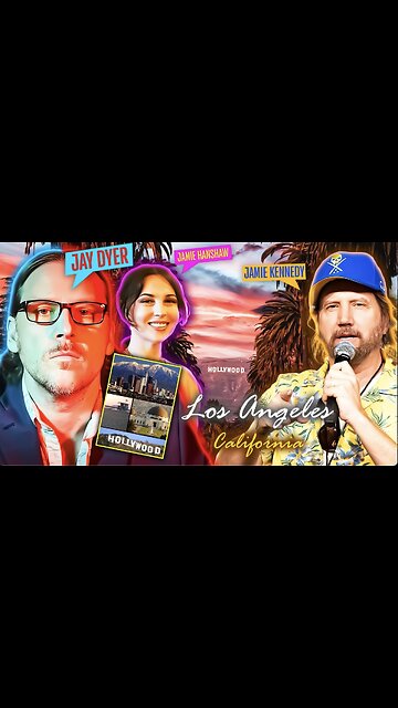 Hollywood Conspiracy & Comedy: LIVE March 15 with Jamie Kennedy, Jay Dyer & Jamie Hanshaw