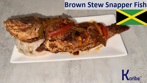 Jamaican Brown Stew Fish 🇯🇲