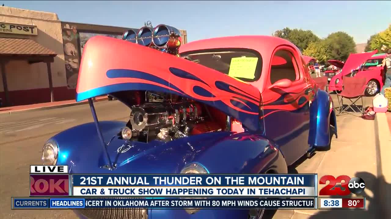 Classic cars and trucks roar into Tehachapi for car show