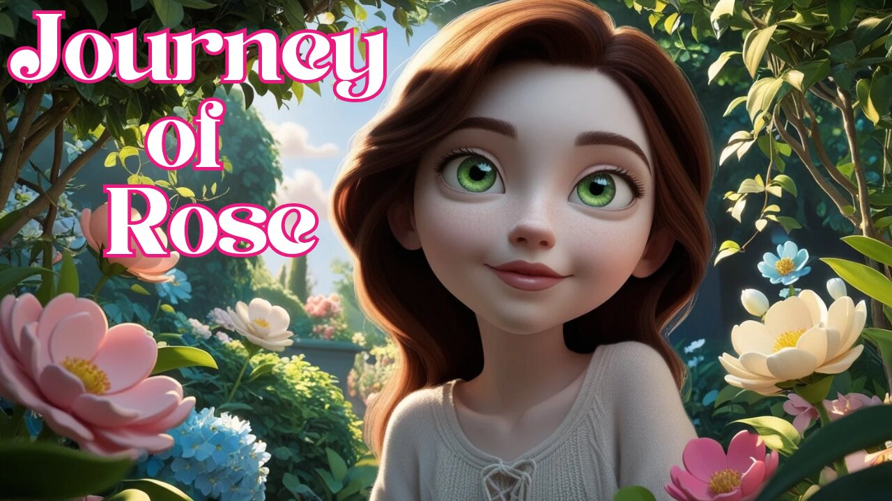 Rose Story for Kids || English stories for kids || Animation stories || Story of Garden flowers