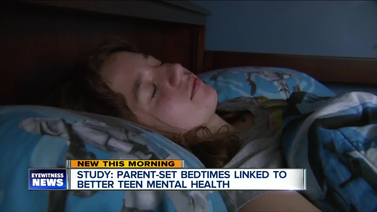 Study: Parent-Set betimes linked to better mental health in teens