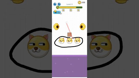 finish save the doge level 6 #shorts #game #savethedoge