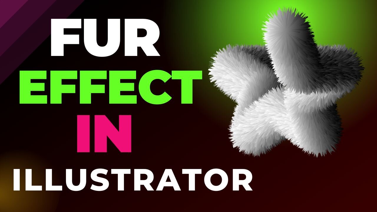 Fur Effect in Illustrator