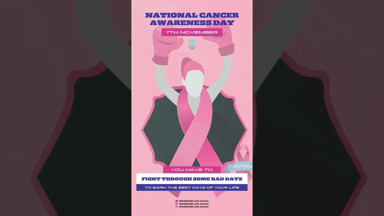 National Cancer Awareness Day #shorts #viralvideo #viral