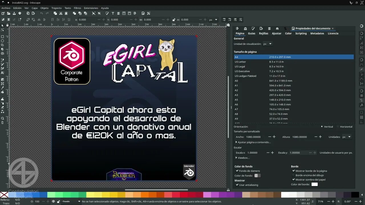 #eGirlCapital se une al desarrollo de #Blender