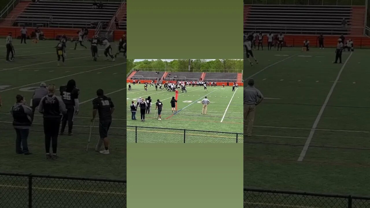 SEMI-PRO FOOTBALL🔥❗️ #youtubeshorts #americanfootball #charlottesvilleva #runningbacks #viral