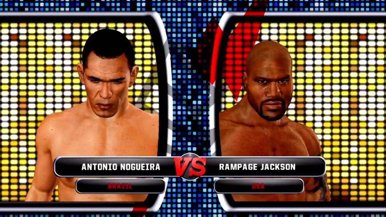 UFC Undisputed 3 Gameplay Rampage Jackson vs Antonio Nogueira (Pride)