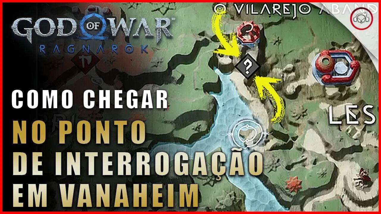 God of war Ragnarok, Como chegar no ponto de interrogação em Vanaheim | Super dica