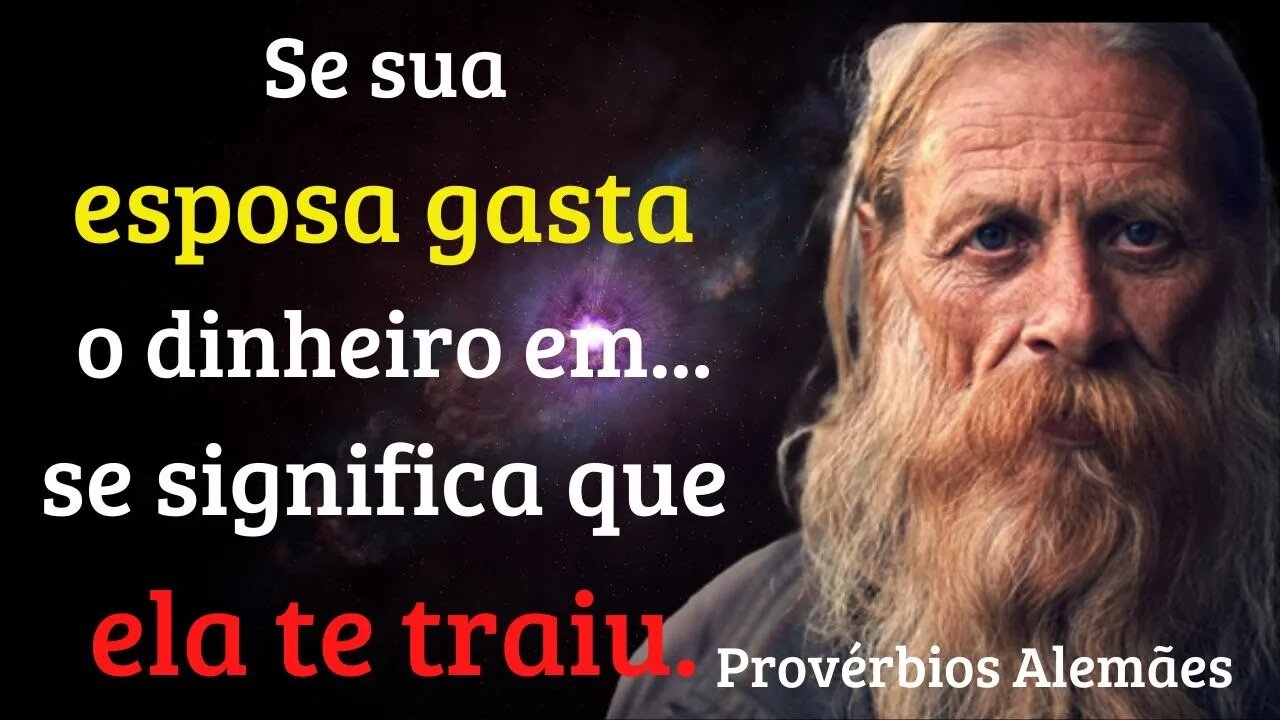 Provérbios e Provérbios Alemães Precisos | Sabedoria Alemã