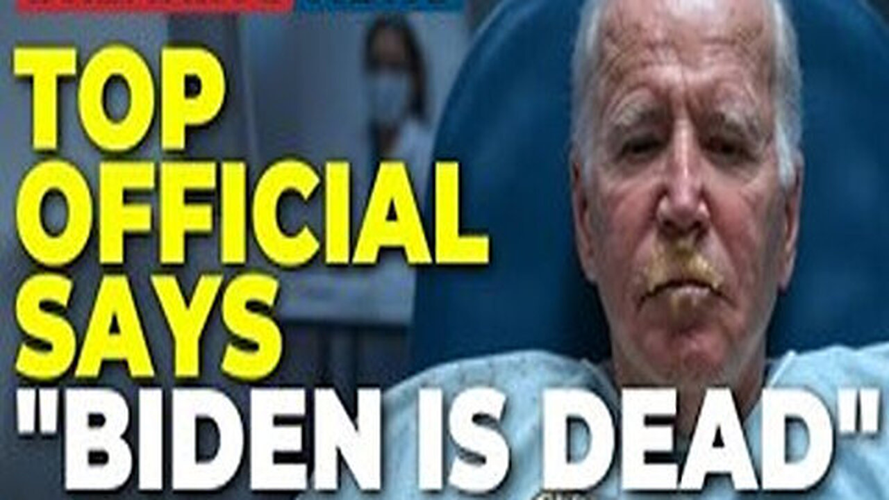 Biden is DEAD - White House Official's Secret Recording Confirms Everyone's Worst Fea.