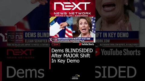 Dems BLINDSIDED After MAJOR Shift In Key Demo #shorts