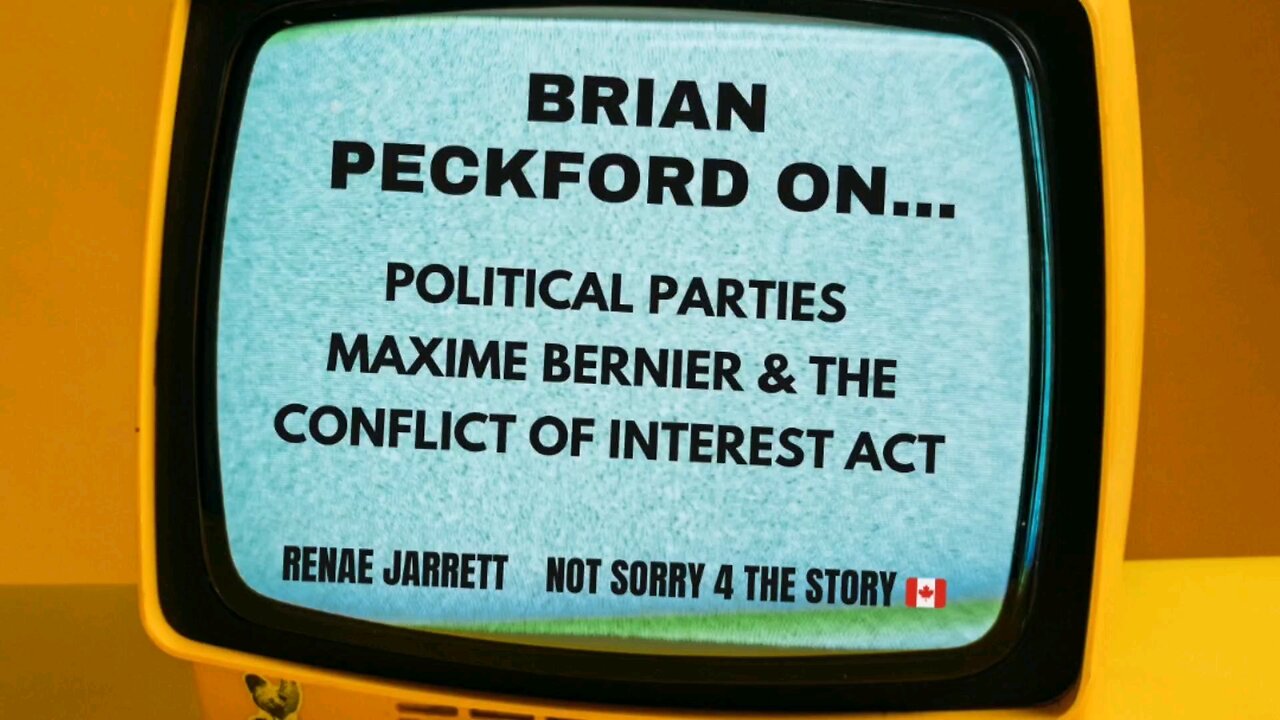 Brian Peckford On Maxime Bernier & PPC