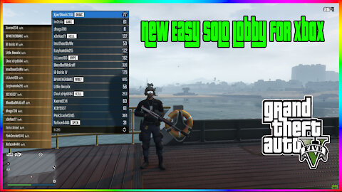 New Xbox solo lobby.. GTA 5 Online