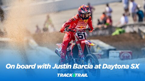 On board with Justin Barcia at Daytona Supercross 2022