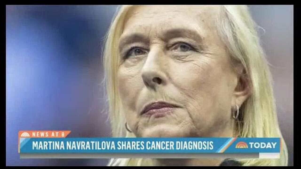 Will Martina Navratilova be the next coincidence? - Throat cancer/Breast cancer...