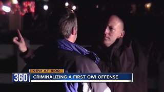 360: Examining whether first-offense OWIs should be a crime