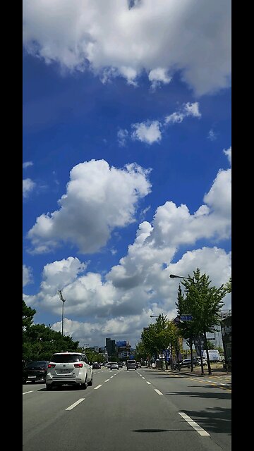 전주시 맑은 날씨 깨끗한 공기