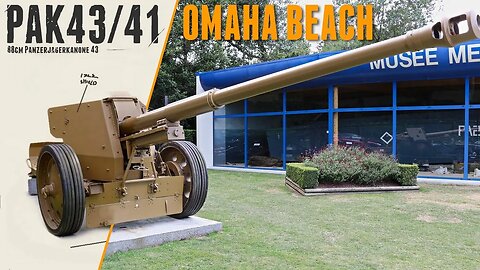 8.8 cm Pak 43/41 - Walkaround - Omaha Memorial Museum.