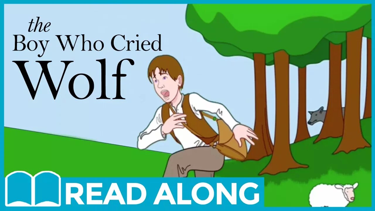 The Boy Who Cried Wolf #ReadAlong StoryBook Video for Kids Ages 2-7