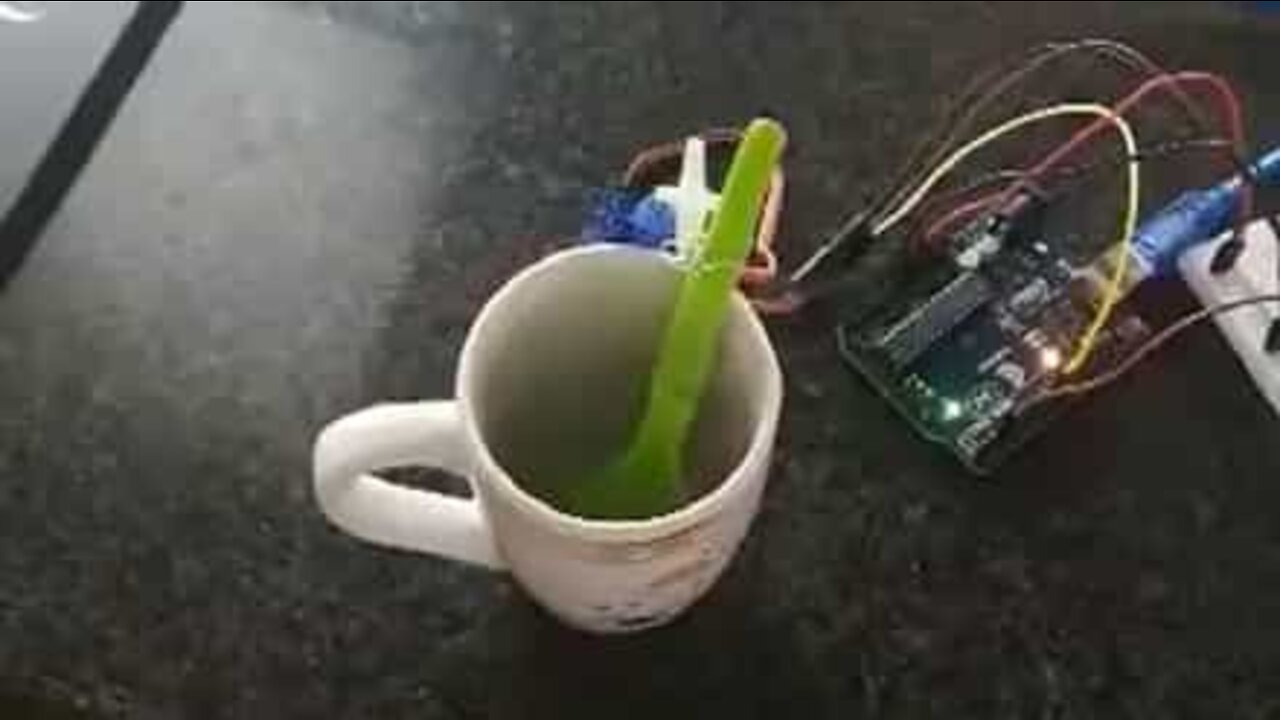 Student develops useless gadget