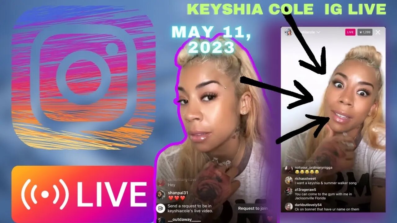 KEYSHIA COLE IG LIVE: Keyshia Cole In A Good Mood For Mother’s Day, Plus New Music Alert!!(11/05/23)