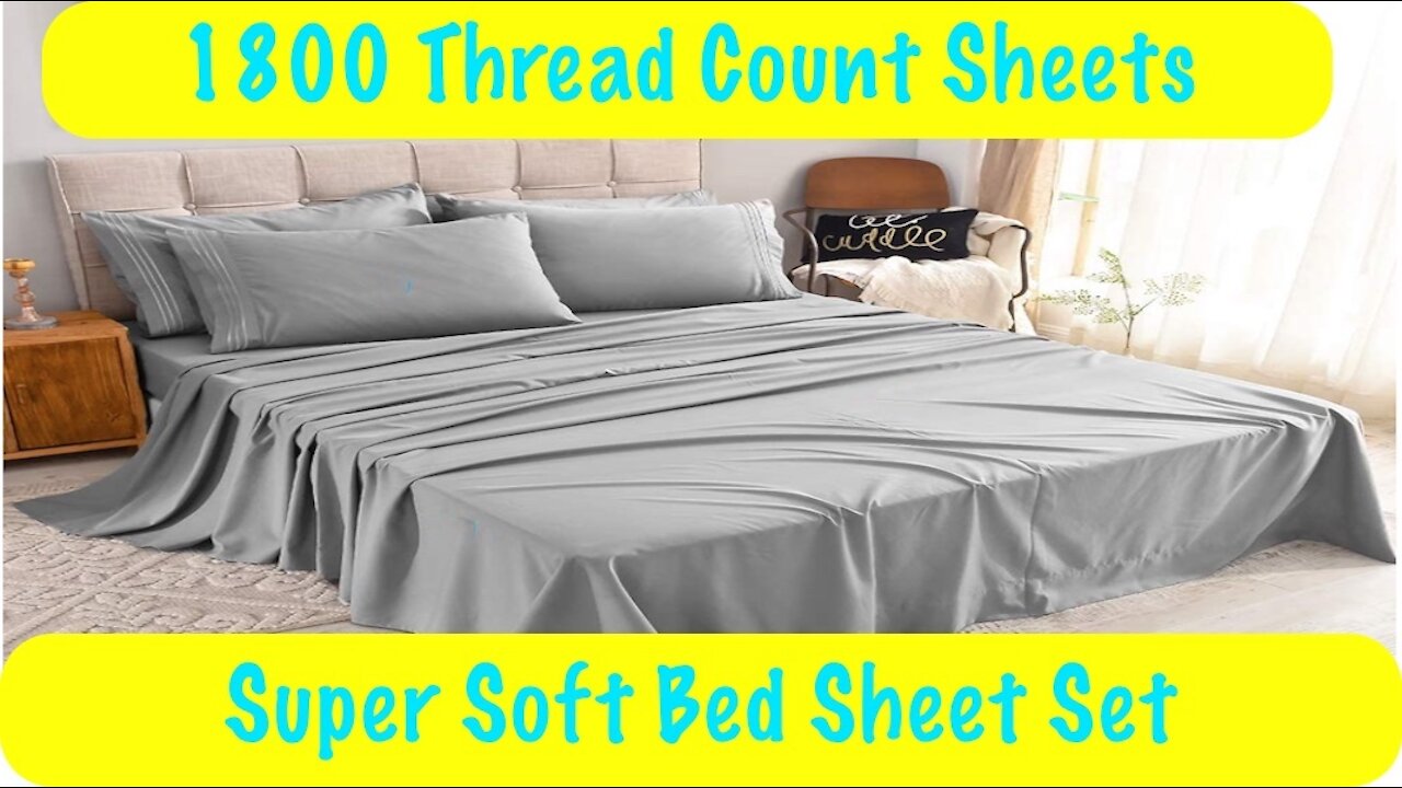 Shilucheng California King 1800 Thread Count Sheet Set Review