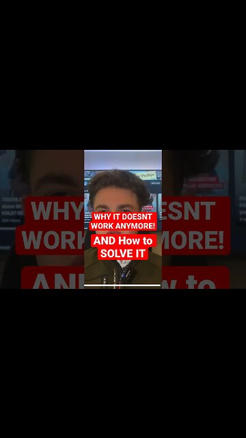 Why IT DOESNT work ANYMORE and HOW TO solve IT GET MORE SALES with this METHOD - Oliver Phillips