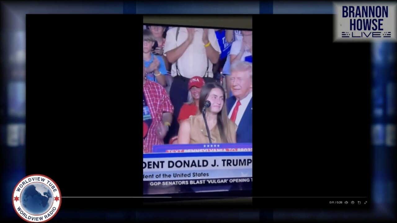 President Trump Invites Young Lady on Stage That Saved His Life