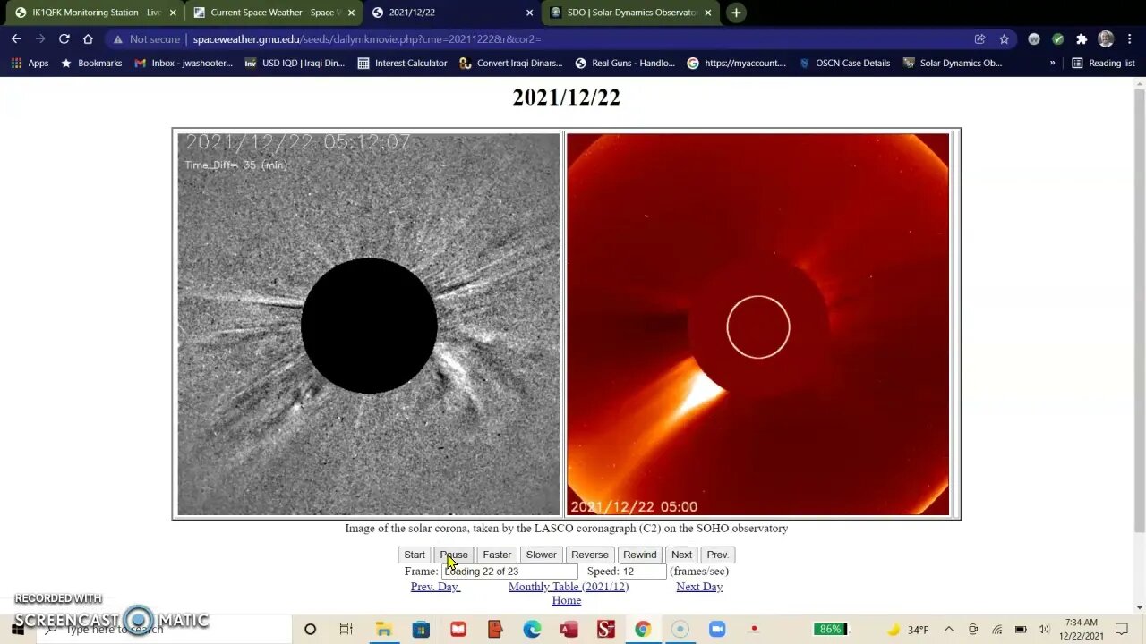 Another M-Class Flare this morning, Constant C-Class, Huge Sun Spot, 3days heavy plasma